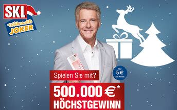 skl traum joker lose|SKL bei Günther: direkt online SKL.
